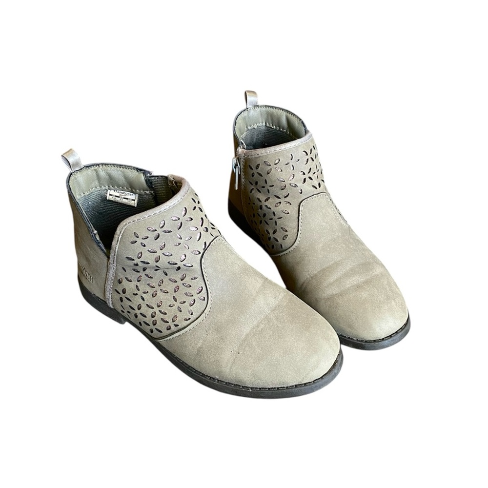 Oshkosh Girls Taupe “Estell” Ankle Booties